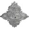 Ekena Millwork Melchor Diamond Medallion (Canopies up to 4"), 67 1/4"W x 43 3/8"H x 4"ID x 2"P, Ultra Pure White CM70X43MLUWC - alternate 4